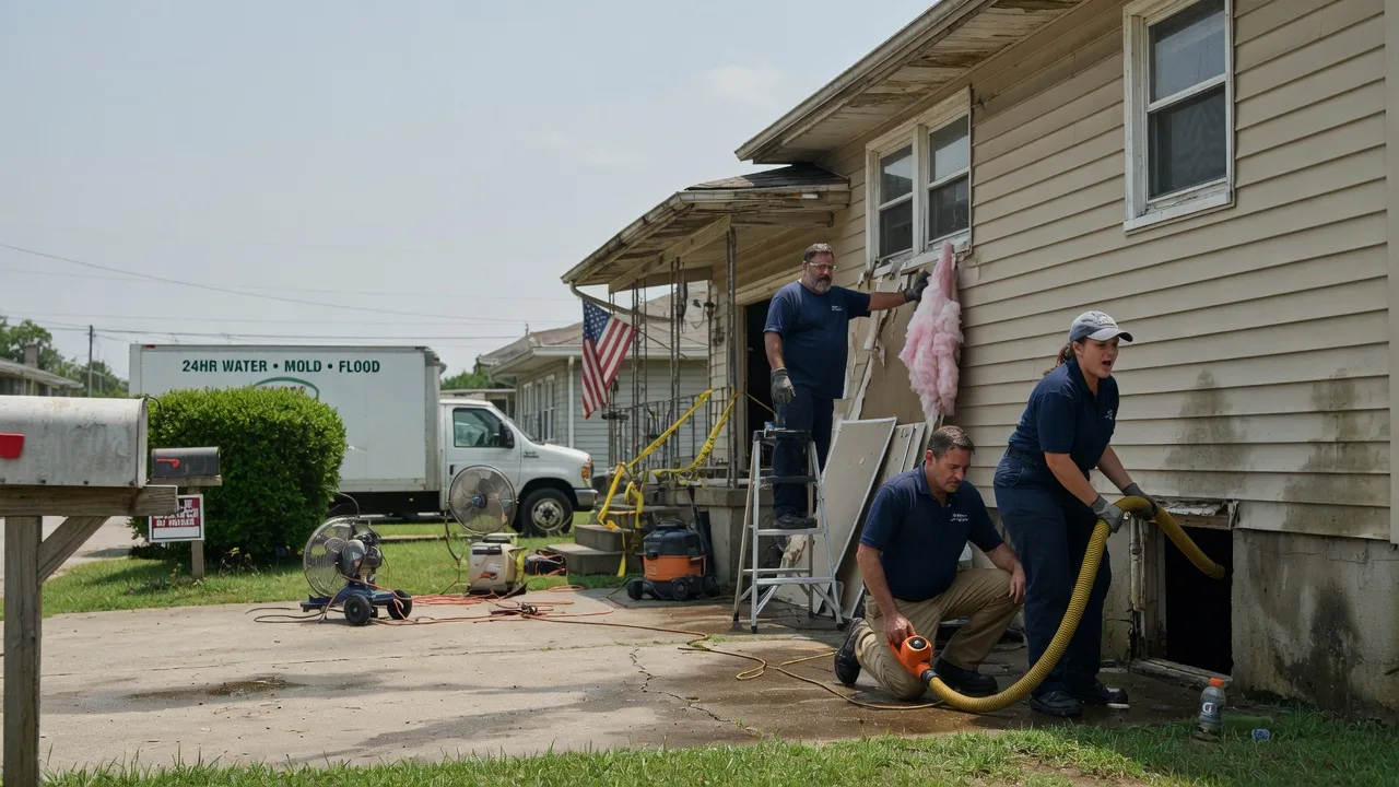 Water Damage Repair in Crosby, MS near me